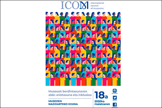 Cartel del Día Internacional de los museos 2020