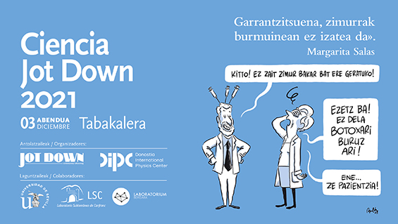 Ciencia Jot Down 2021 ekitaldiko irudia