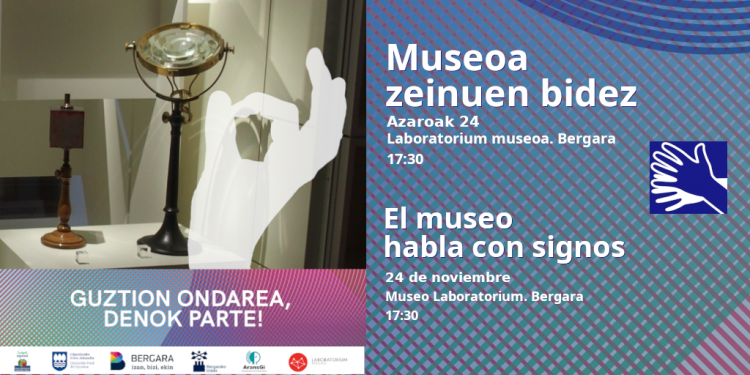 Museoa zeinuen bidez Jardueraren irudi horizontala